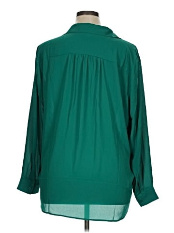 Ann Taylor Long Sleeve Blouse (view 2)