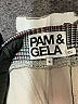 Pam & Gela Plaid Gray Casual Pants Size S - photo 6