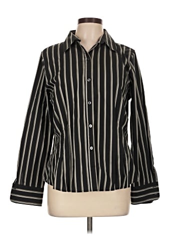 Foxcroft Long Sleeve Blouse (view 1)