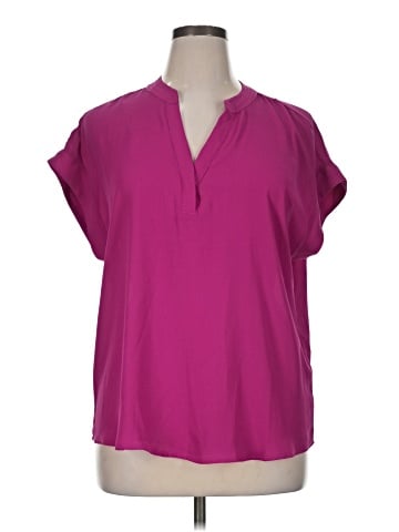 Cynthia Steffe Short Sleeve Blouse (view 1)