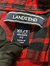 Lands' End 100% Cotton Plaid Red Long Sleeve Button-Down Shirt Size XL (tall) - photo 7
