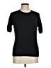 Neiman Marcus Black Short Sleeve Turtleneck Size M - photo 1