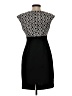 Connected Apparel Graphic Black Cocktail Dress Size 4 (petite) - photo 2