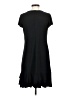 Nicole Miller Solid Black Casual Dress Size S - photo 2