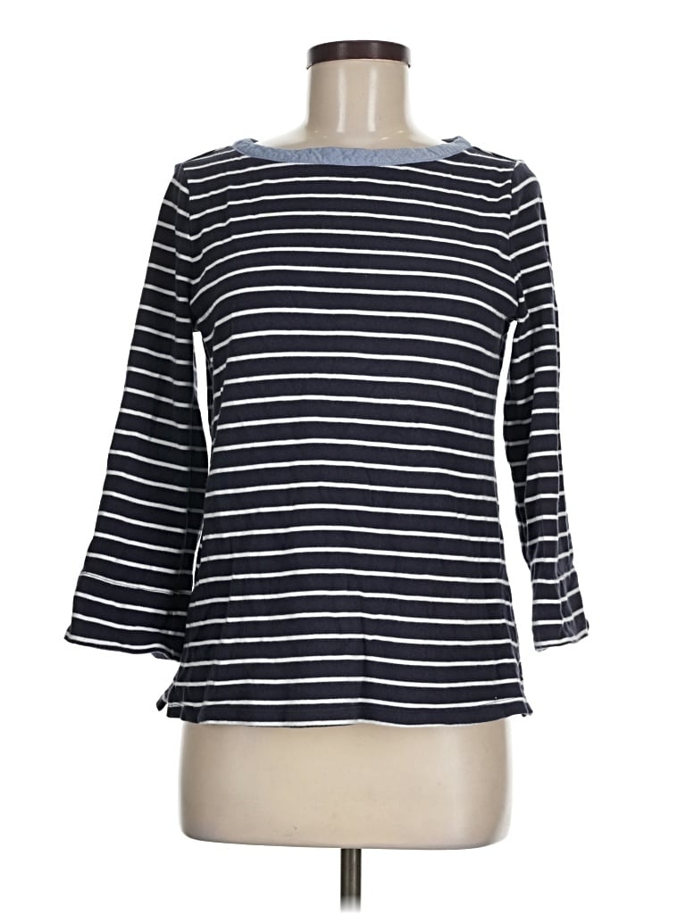 Pre-owned Nautica 3/4 Sleeve T-shirt In Blue