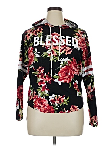 Love J Pullover Hoodie (view 1)