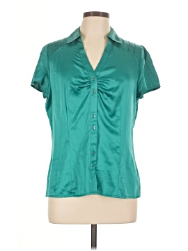 Worthington Short Sleeve Blouse (view 1)