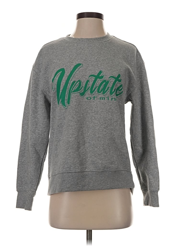 Pre-owned Athletic Works Sweatshirt In Gray