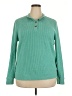 Lands' End Teal Pullover Sweater Size 18 - photo 1