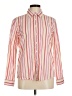 Orvis 100% Cotton Stripes Pink Long Sleeve Button-Down Shirt Size 8 - photo 1