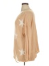 Amaryllis 100% Acrylic Stars Tan Pullover Sweater Size XL - photo 5