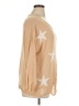 Amaryllis 100% Acrylic Stars Tan Pullover Sweater Size XL - photo 4