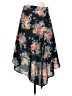 Walter Baker 100% Polyester Floral Black Casual Skirt Size 4 - photo 1