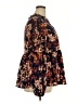 Hailey & Co. 100% Polyester Floral Brown Long Sleeve Blouse Size 2X - photo 4