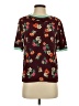 Maje Burgundy Short Sleeve Top Size Sm (1) - photo 1