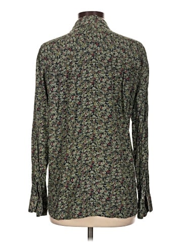 Evan Picone Long Sleeve Silk Top (view 2)