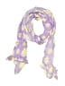 Unbranded 100% Rayon Floral Purple Scarf One size - photo 1