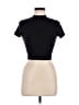 Bozzolo Black Short Sleeve Turtleneck Size M - photo 1