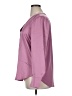 Ann Taylor 100% Polyester Purple Long Sleeve Blouse Size XL - photo 5
