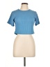 Assorted Brands Blue Short Sleeve T-Shirt Size L - photo 1