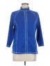 Weekends by Chico's Blue Track Jacket Size Med (1) - photo 1