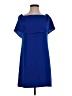 Charles Henry Solid Blue Cocktail Dress Size XS - photo 1
