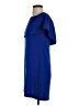 Charles Henry Solid Blue Cocktail Dress Size XS - photo 5