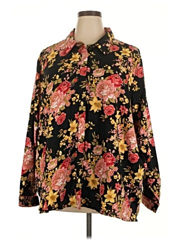 Tolani Long Sleeve Blouse (view 1)