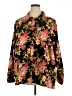 Tolani Floral Black Long Sleeve Blouse Size 2X - photo 1