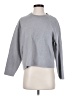 Zara Solid Gray Sweatshirt Size S - photo 1