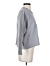 Zara Solid Gray Sweatshirt Size S - photo 4