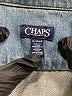 Chaps 100% Cotton Blue Denim Vest Size XL - photo 6