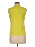 Calvin Klein Yellow Sleeveless Blouse Size M (petite) - photo 2