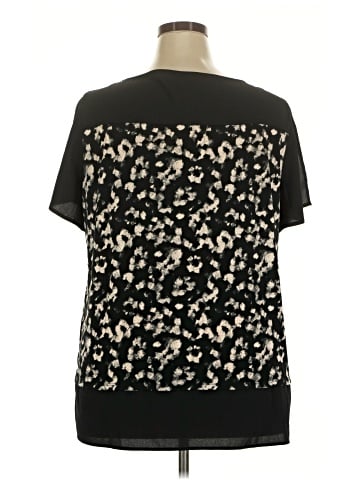 Ellen Tracy Short Sleeve Blouse (view 2)