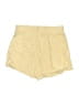 Princess Polly Solid Gold Yellow Shorts Size 8 - photo 2