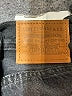 Levi's 100% Cotton Black Denim Skirt Size 25 waist - photo 4