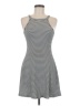 Assorted Brands Solid Gray Black Casual Dress Size M - photo 1