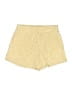 Princess Polly Solid Gold Yellow Shorts Size 8 - photo 1