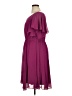 Torrid 100% Polyester Solid Purple Casual Dress Size 1X Plus (1) - photo 5
