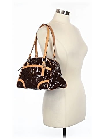 Coach Factory Leather Satchel (view 2)