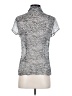 Worthington Silver Short Sleeve Blouse Size S - photo 2