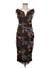 Lulus 100% Polyester Camo Brown Cocktail Dress Size M - photo 1