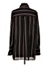 Max Studio Stripes Black Long Sleeve Button-Down Shirt Size S - photo 2