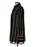 Max Studio Stripes Black Long Sleeve Button-Down Shirt Size S - photo 5