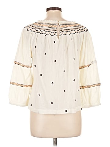 Ultra Pink 3/4 Sleeve Blouse (view 2)