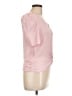 BCX Pink Short Sleeve Top Size L - photo 4