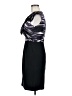 Max and Cleo Graphic Black Cocktail Dress Size 6 - photo 5