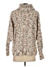 Moon & Madison 100% Polyester Tweed Tan Poncho Size XS - photo 2