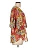 Aqua 100% Polyester Yellow Kimono Size L - photo 4