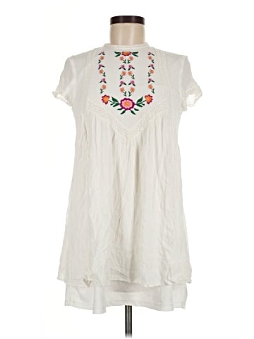 Blue Rain Short Sleeve Blouse (view 1)
